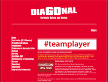Tablet Screenshot of diagonal-berlin.de